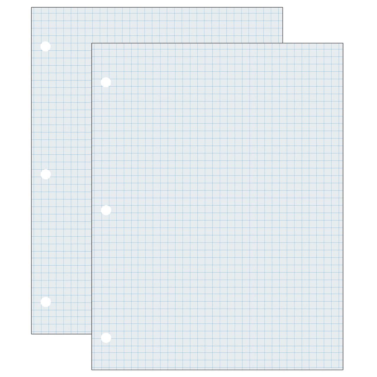 Pacon® White 8.5" x 11" Graphing Paper, 2 Packs of 500